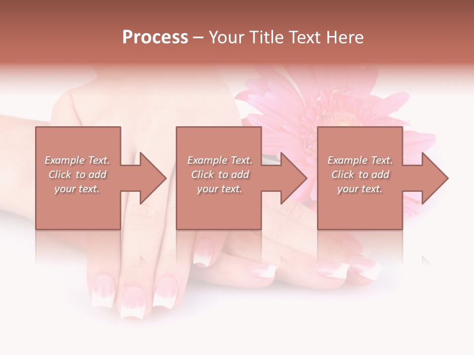 Wellness Background Camomile PowerPoint Template