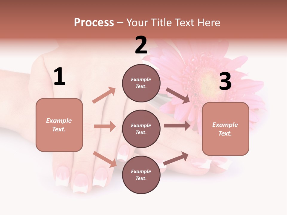 Wellness Background Camomile PowerPoint Template