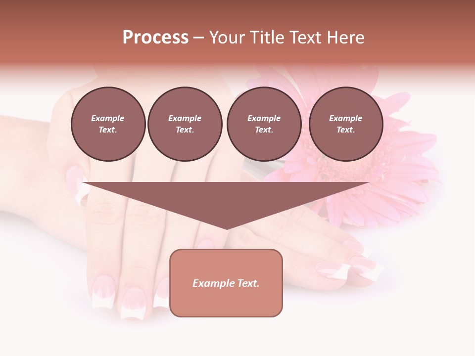 Wellness Background Camomile PowerPoint Template