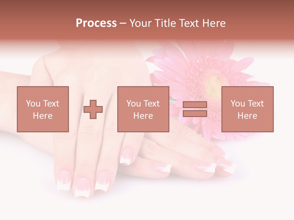 Wellness Background Camomile PowerPoint Template