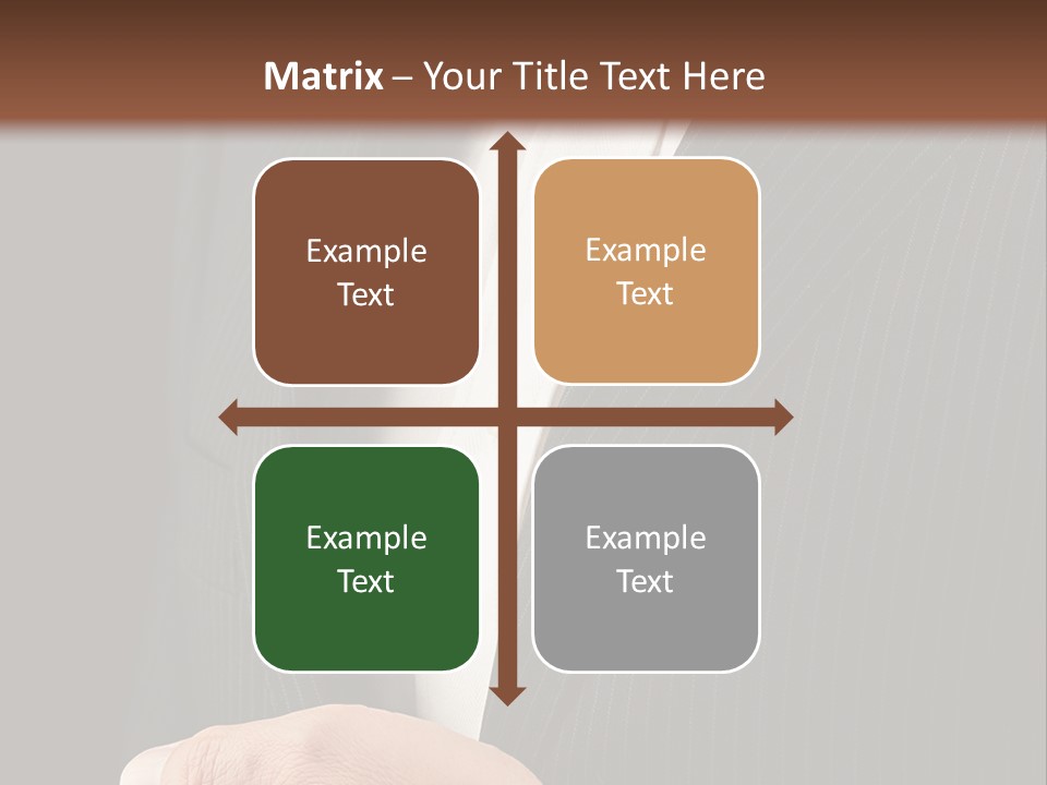 Service Men Luxury Dinner PowerPoint Template