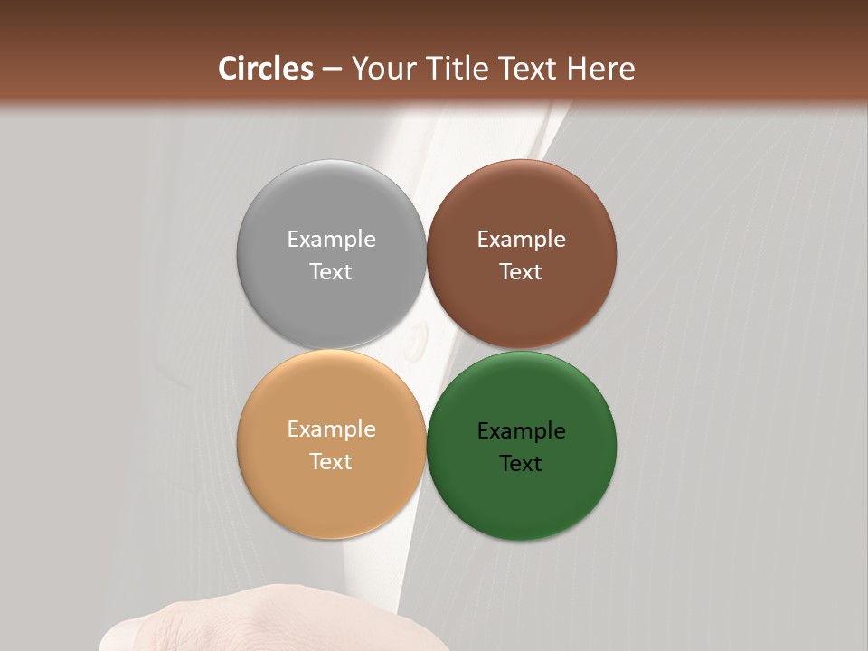 Service Men Luxury Dinner PowerPoint Template