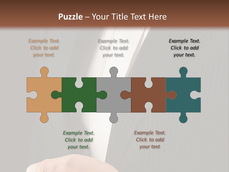 Service Men Luxury Dinner PowerPoint Template