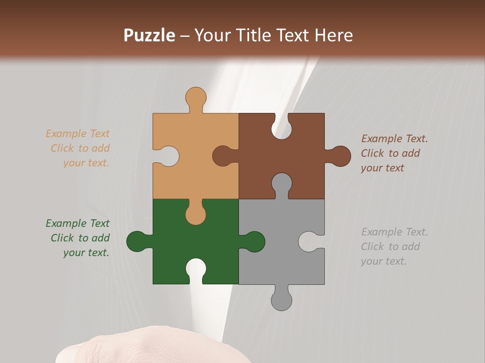 Service Men Luxury Dinner PowerPoint Template