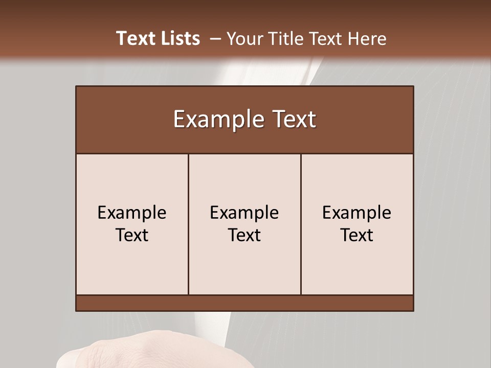 Service Men Luxury Dinner PowerPoint Template