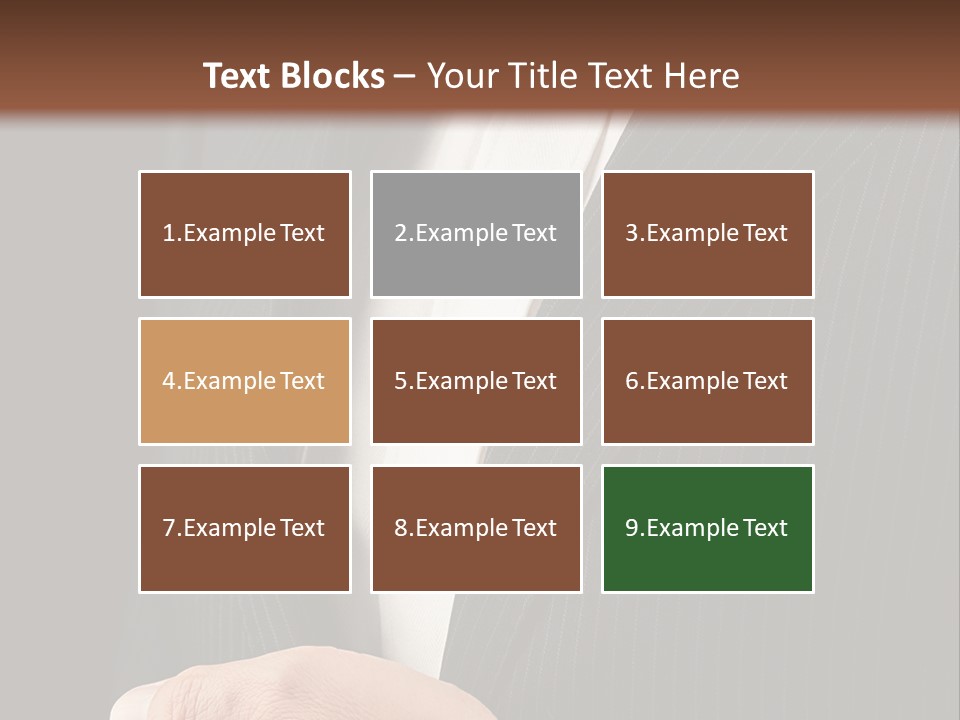 Service Men Luxury Dinner PowerPoint Template