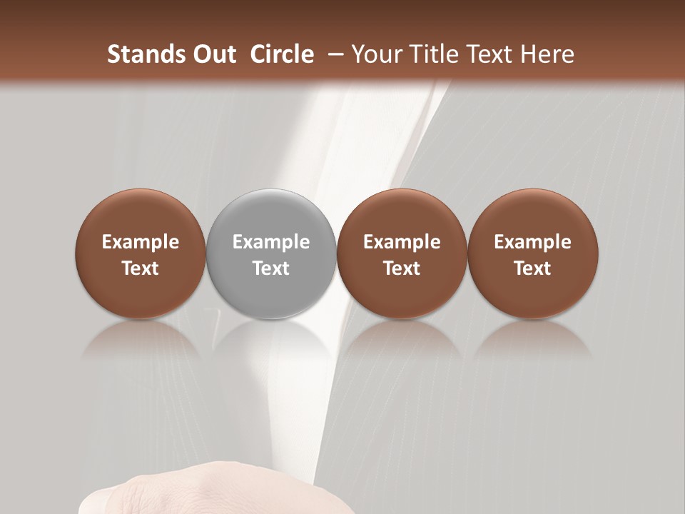 Service Men Luxury Dinner PowerPoint Template