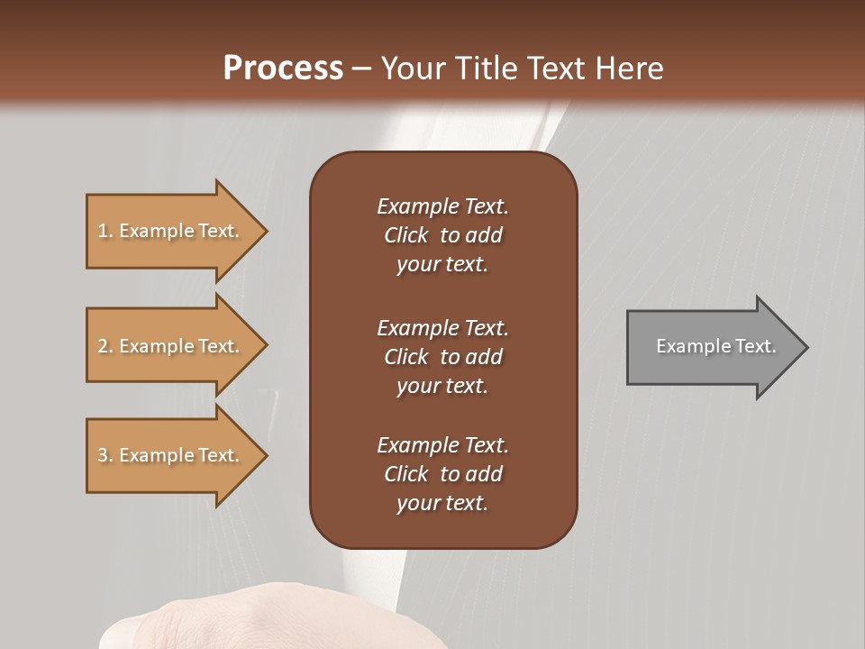 Service Men Luxury Dinner PowerPoint Template
