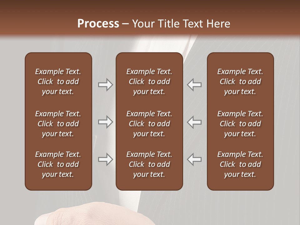 Service Men Luxury Dinner PowerPoint Template