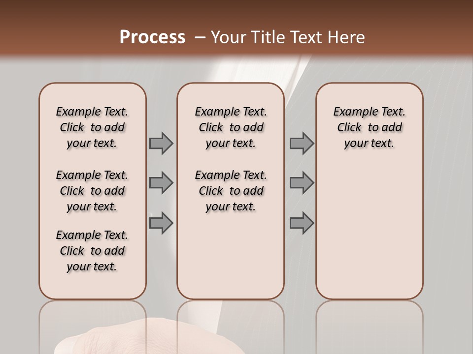 Service Men Luxury Dinner PowerPoint Template