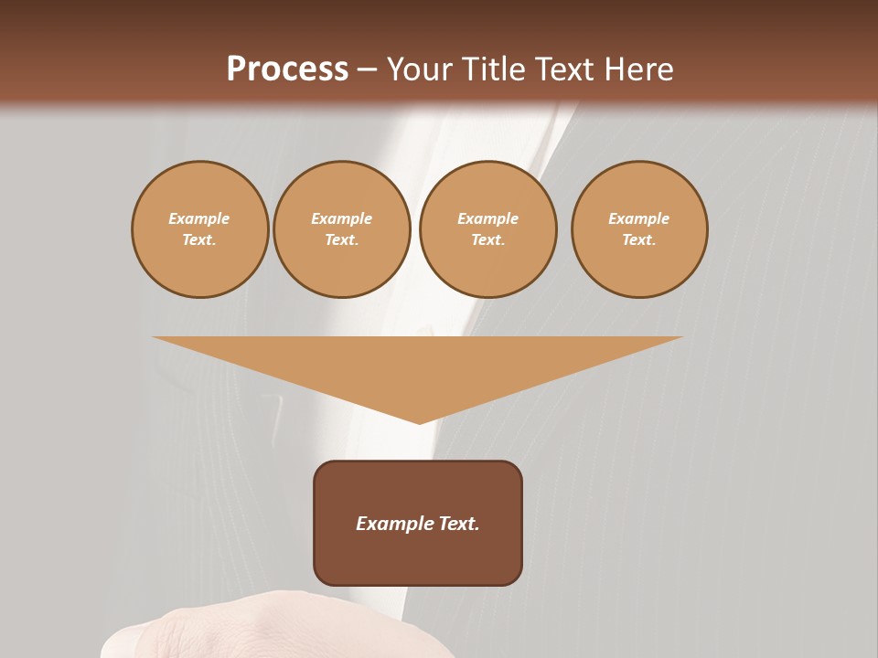 Service Men Luxury Dinner PowerPoint Template