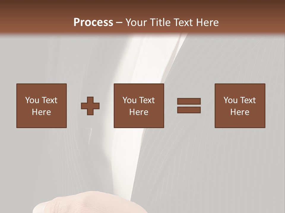 Service Men Luxury Dinner PowerPoint Template