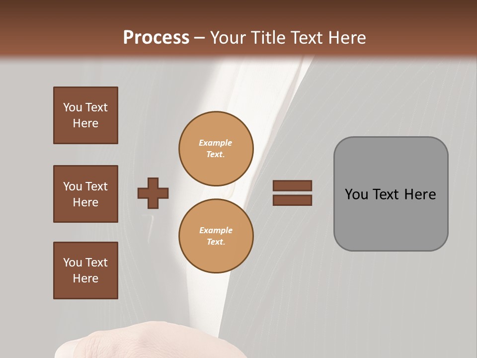 Service Men Luxury Dinner PowerPoint Template