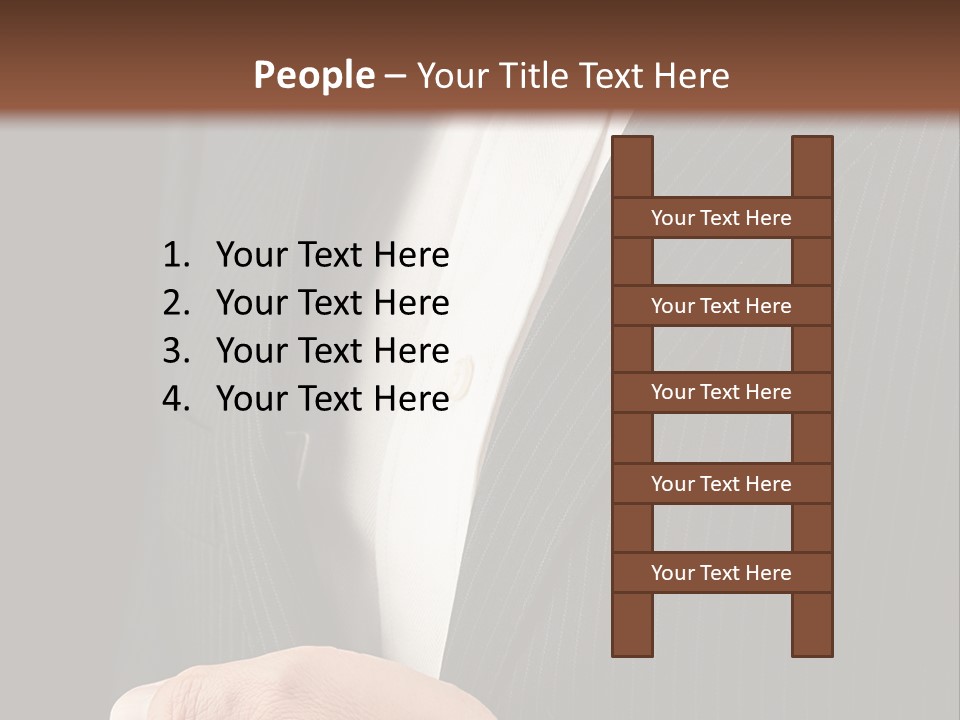 Service Men Luxury Dinner PowerPoint Template