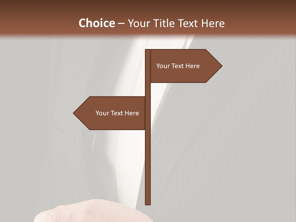 Service Men Luxury Dinner PowerPoint Template