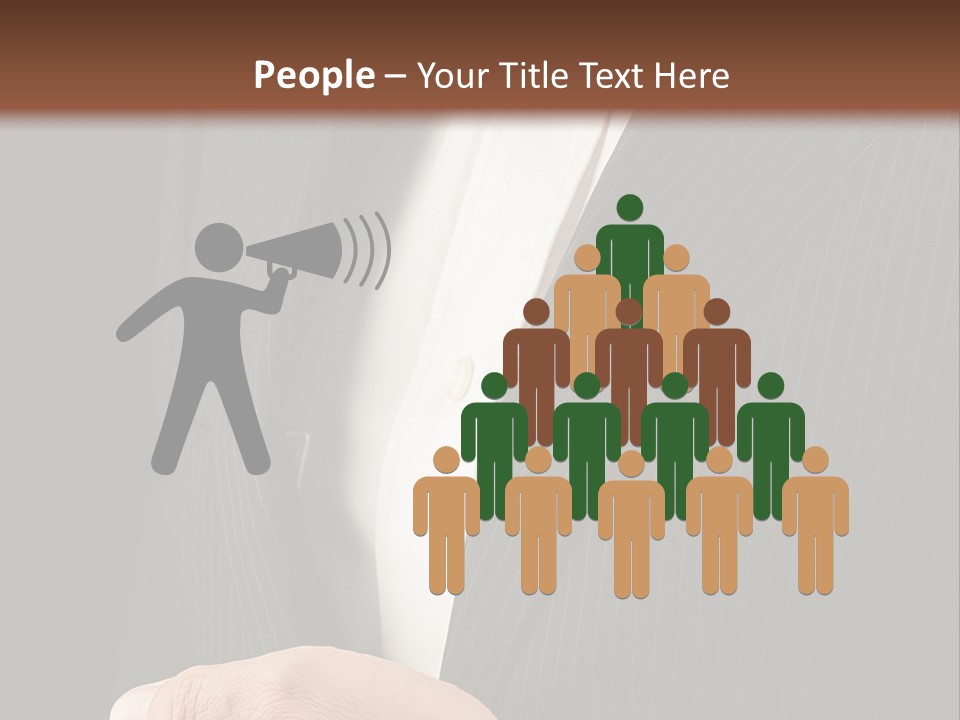 Service Men Luxury Dinner PowerPoint Template