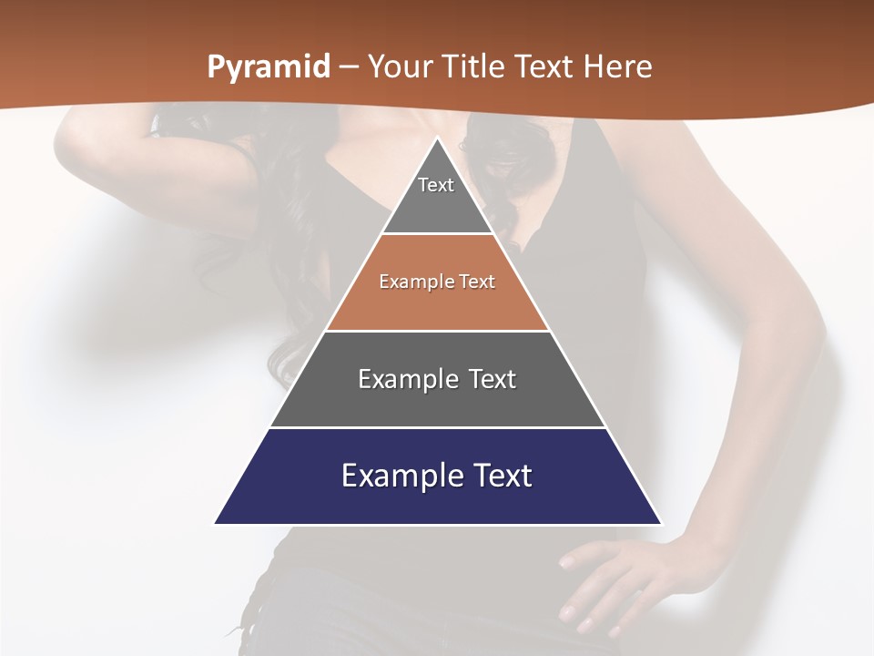 Long Posing Studio PowerPoint Template