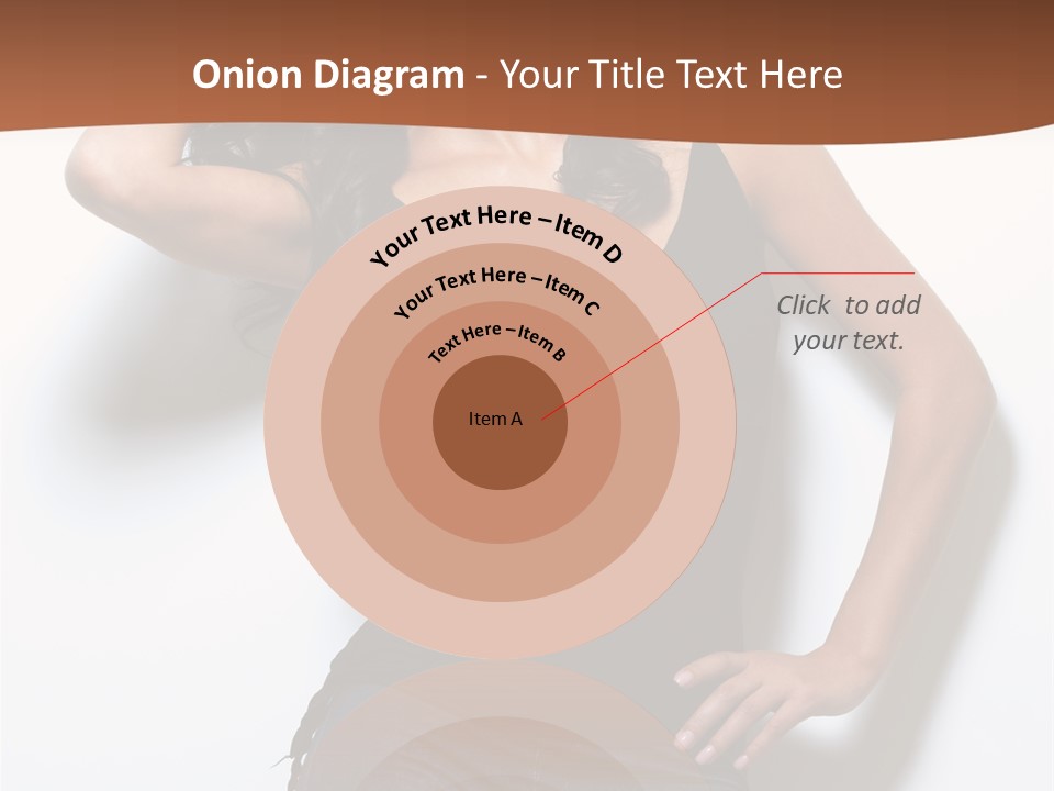 Long Posing Studio PowerPoint Template