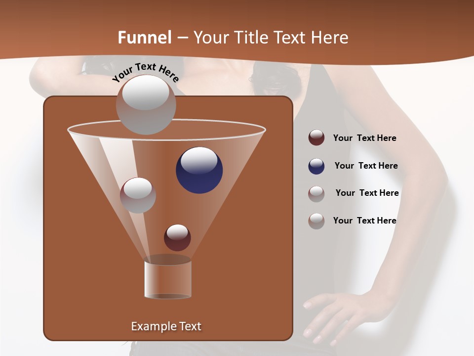 Long Posing Studio PowerPoint Template