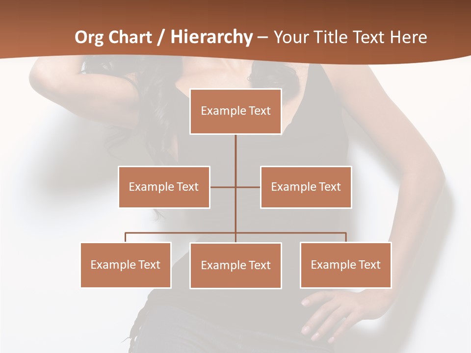 Long Posing Studio PowerPoint Template