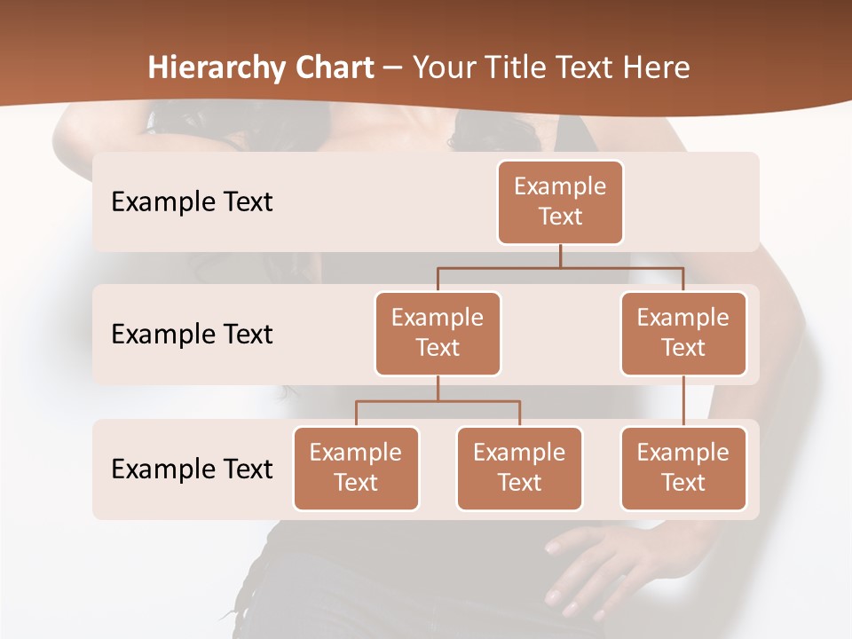 Long Posing Studio PowerPoint Template
