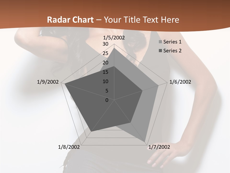 Long Posing Studio PowerPoint Template