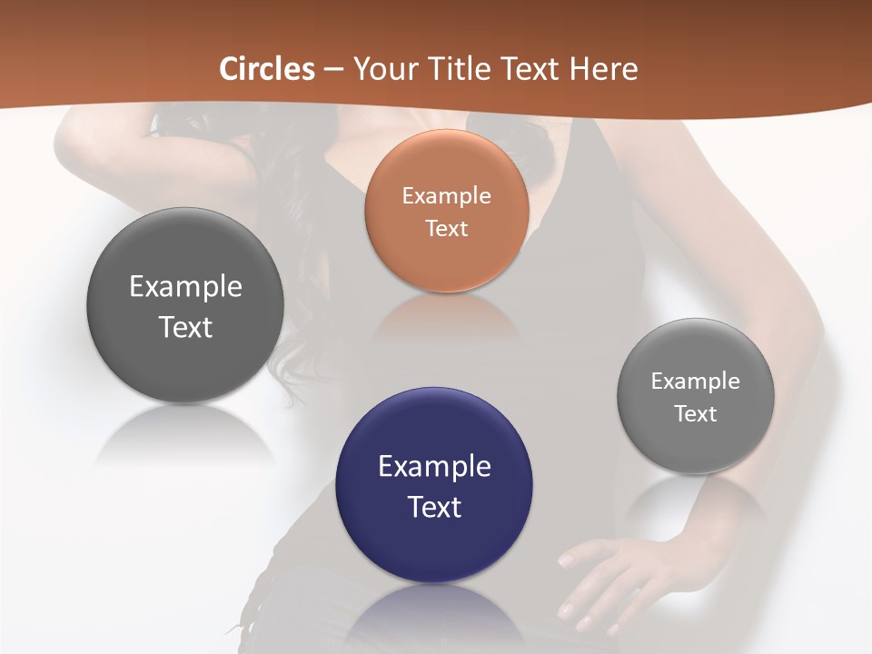 Long Posing Studio PowerPoint Template