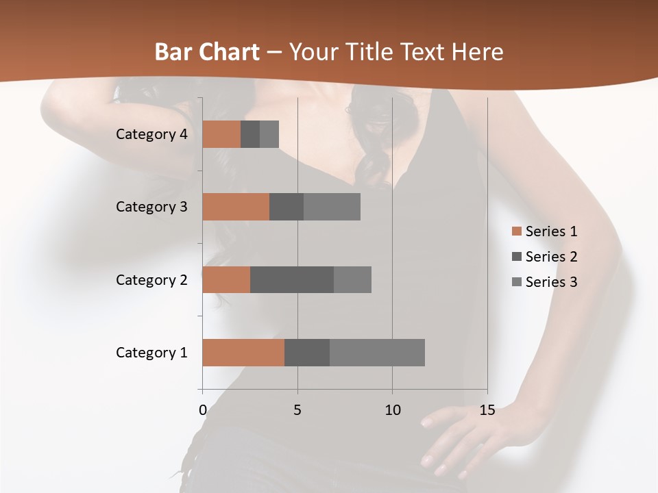 Long Posing Studio PowerPoint Template