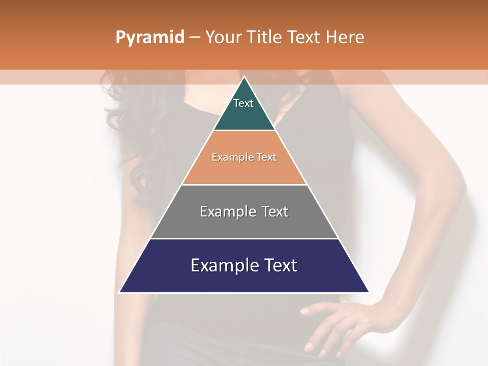 Woman Black Glamour PowerPoint Template