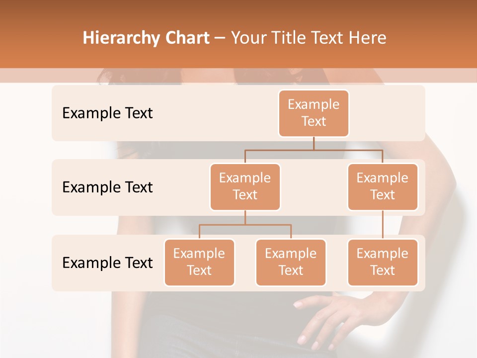 Woman Black Glamour PowerPoint Template