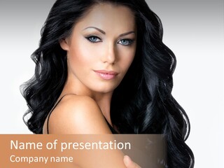 Pretty Face Style PowerPoint Template