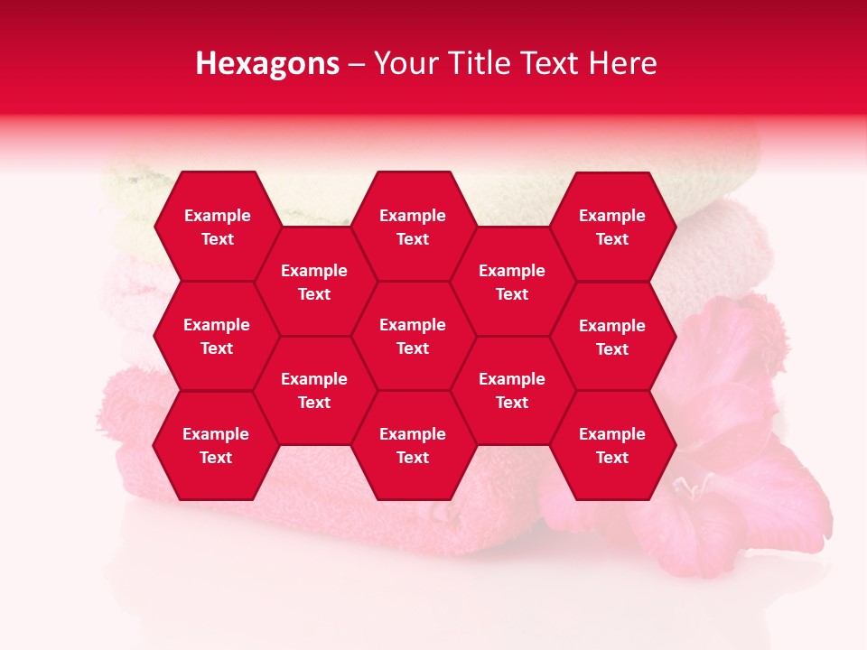 Absorbent Wipe Stack PowerPoint Template