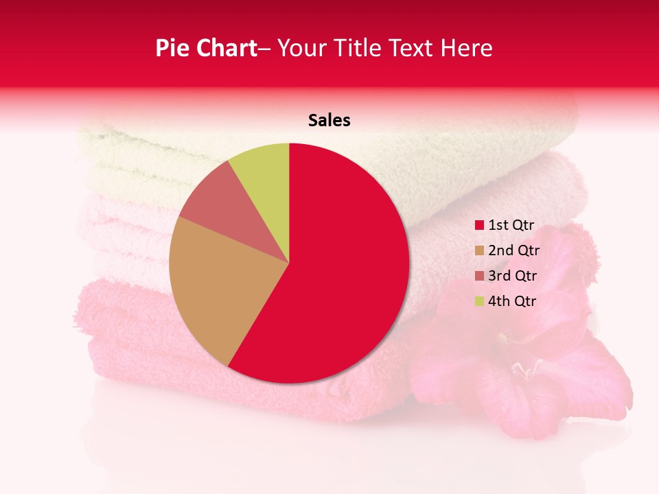 Absorbent Wipe Stack PowerPoint Template