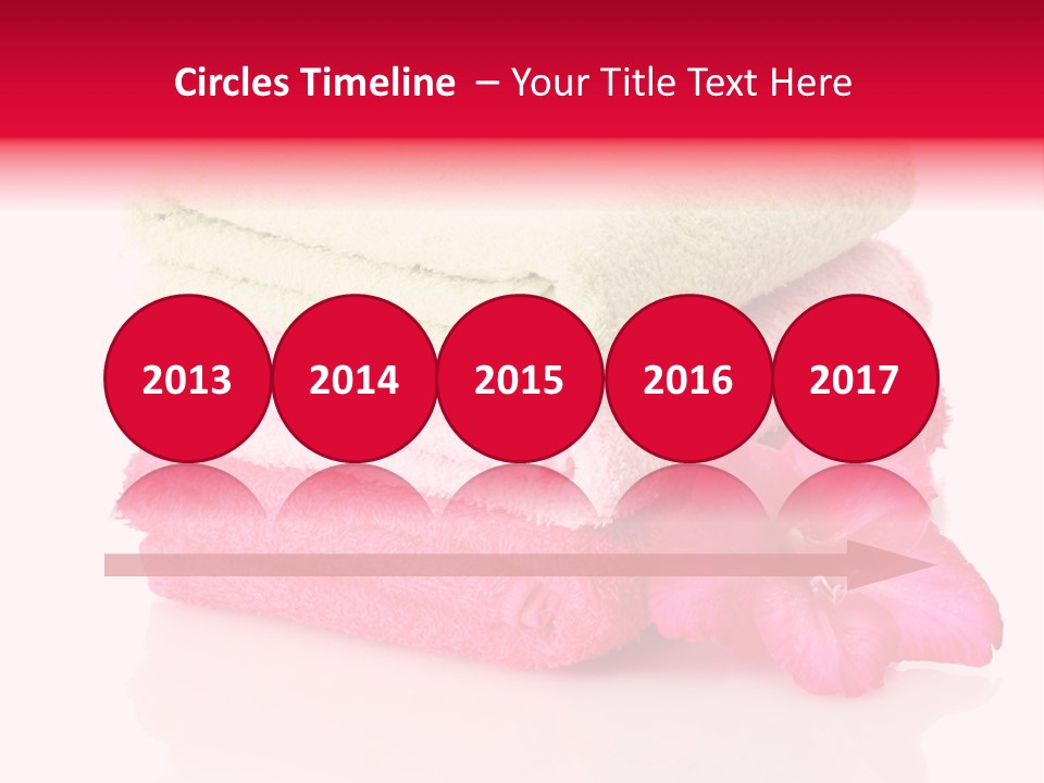 Absorbent Wipe Stack PowerPoint Template