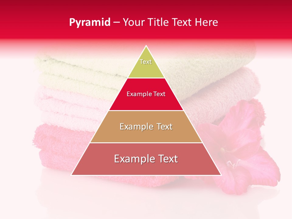 Absorbent Wipe Stack PowerPoint Template