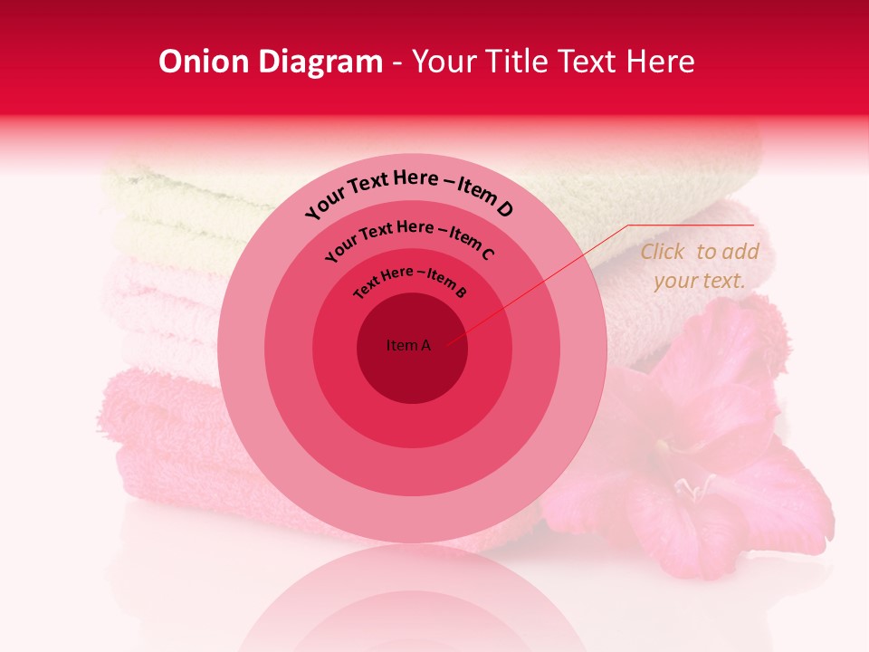 Absorbent Wipe Stack PowerPoint Template