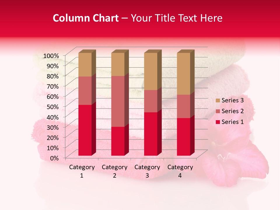 Absorbent Wipe Stack PowerPoint Template