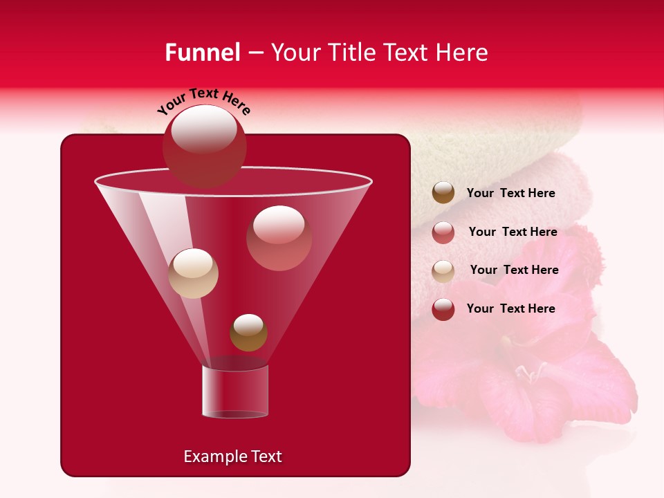 Absorbent Wipe Stack PowerPoint Template