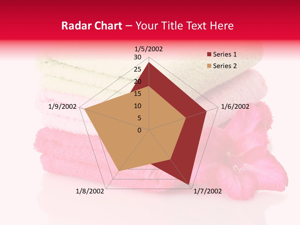 Absorbent Wipe Stack PowerPoint Template