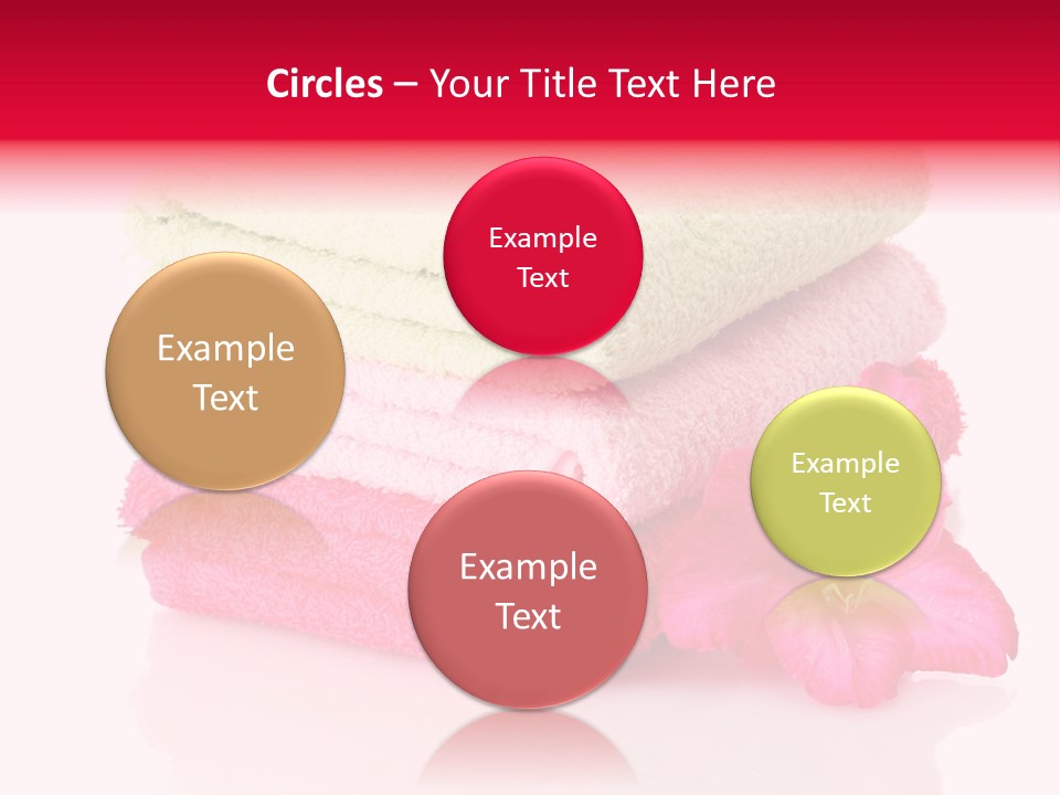 Absorbent Wipe Stack PowerPoint Template