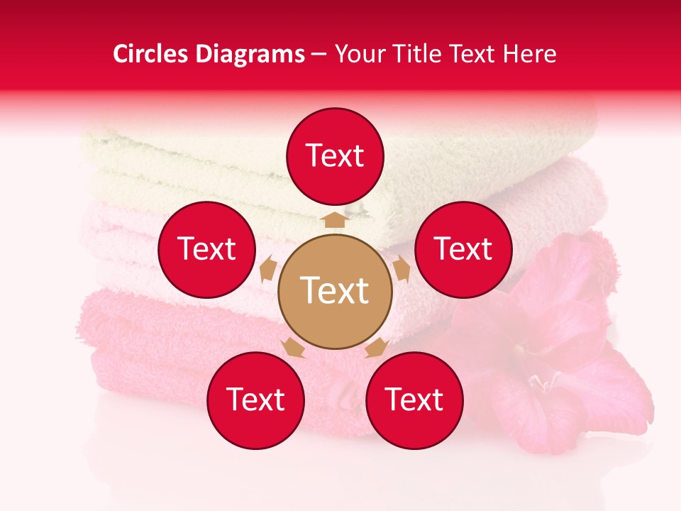 Absorbent Wipe Stack PowerPoint Template