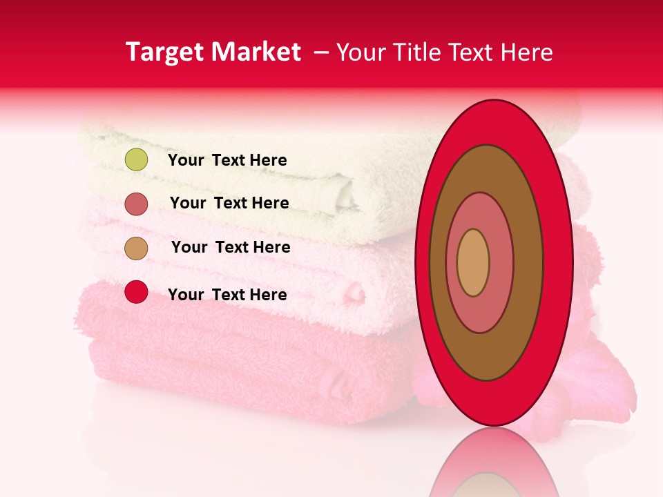 Absorbent Wipe Stack PowerPoint Template