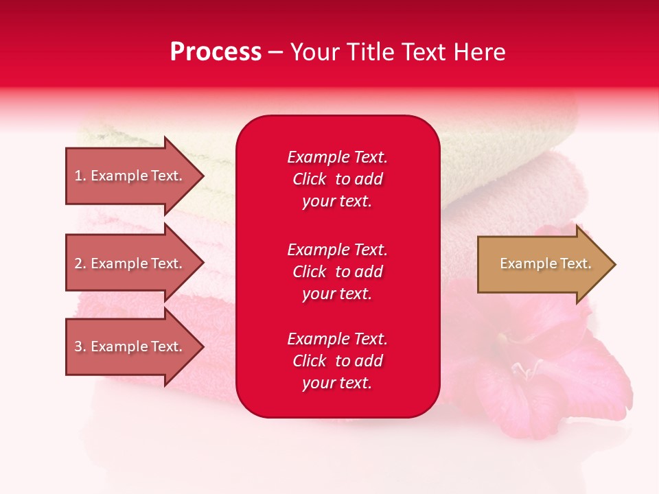 Absorbent Wipe Stack PowerPoint Template