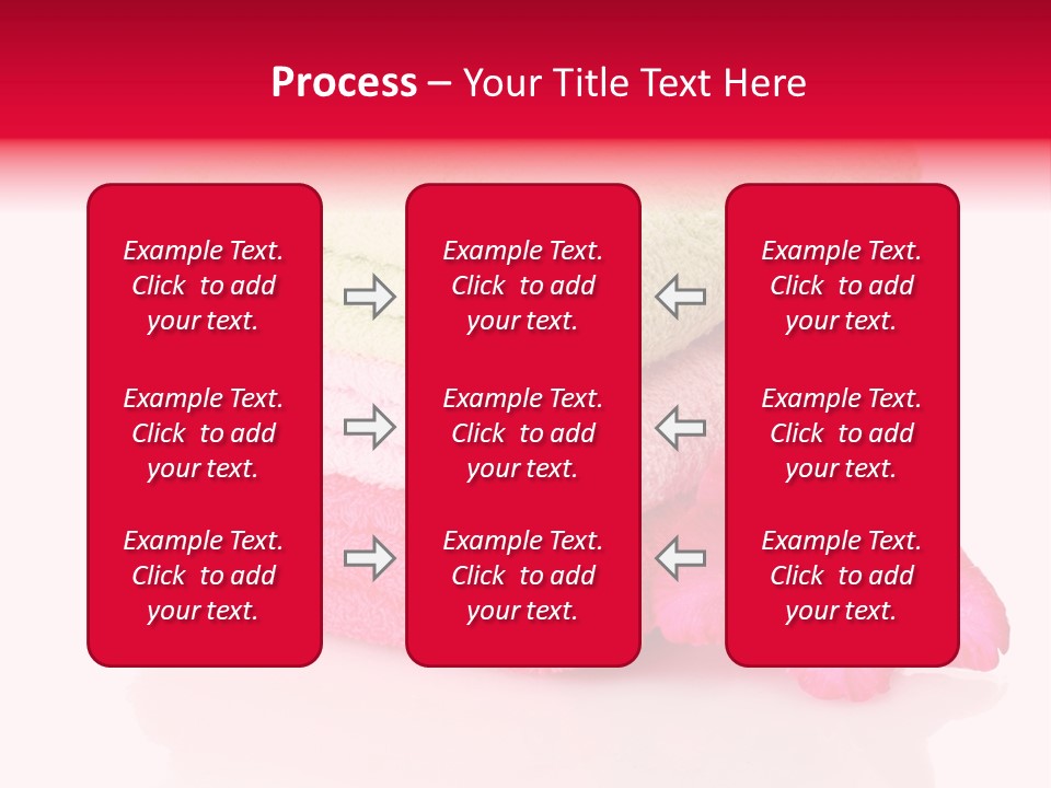 Absorbent Wipe Stack PowerPoint Template