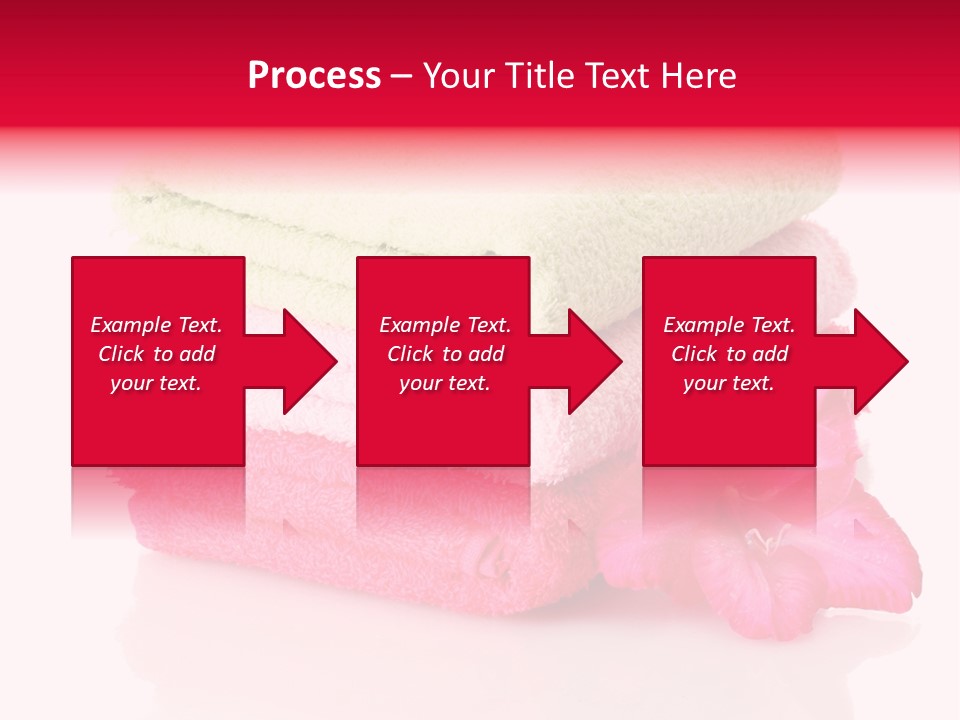 Absorbent Wipe Stack PowerPoint Template