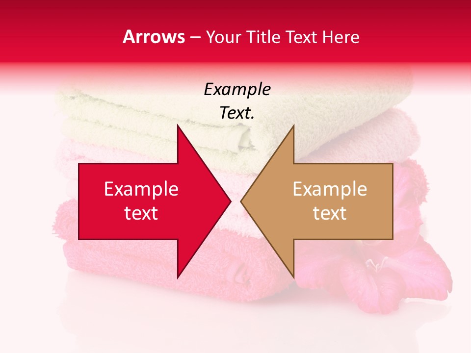 Absorbent Wipe Stack PowerPoint Template