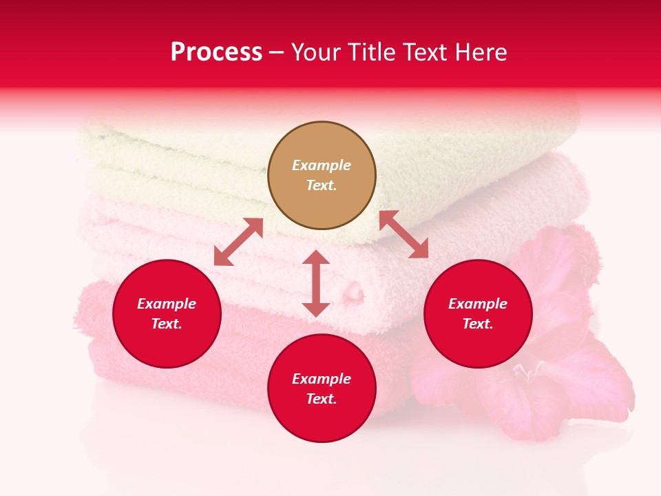 Absorbent Wipe Stack PowerPoint Template