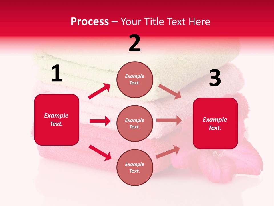 Absorbent Wipe Stack PowerPoint Template