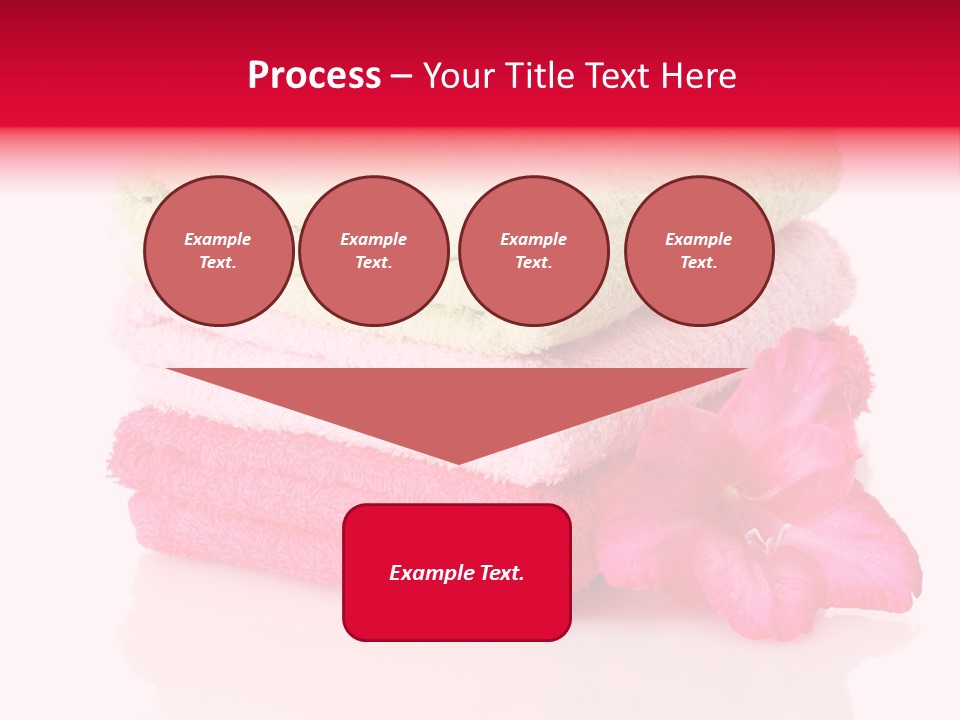 Absorbent Wipe Stack PowerPoint Template