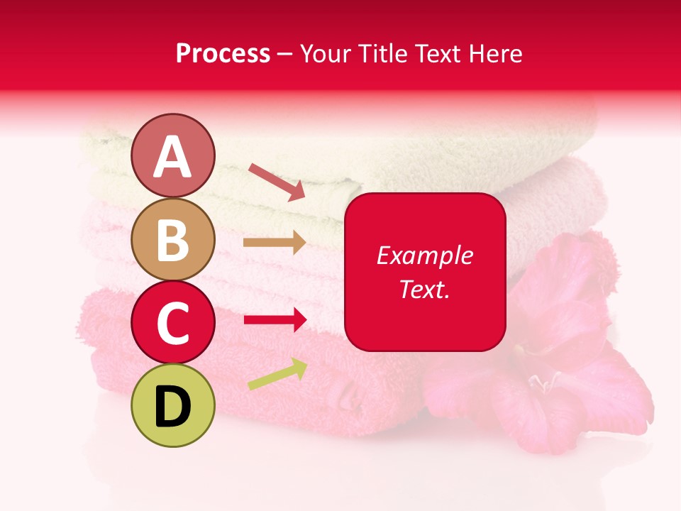 Absorbent Wipe Stack PowerPoint Template